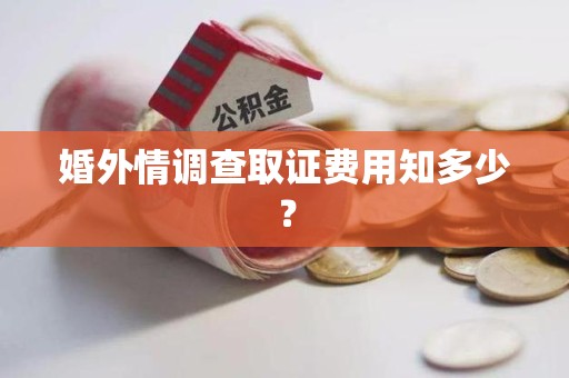 柘荣婚外情调查取证费用知多少？