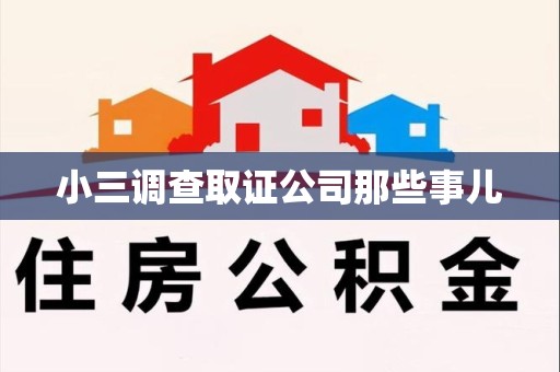 柘荣小三调查取证公司那些事儿