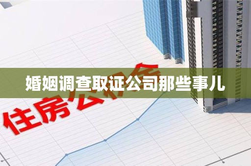 柘荣婚姻调查取证公司那些事儿