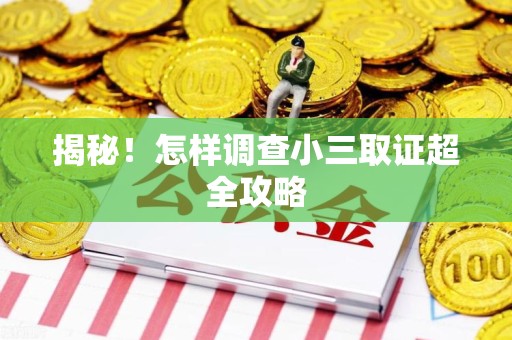 柘荣揭秘！怎样调查小三取证超全攻略